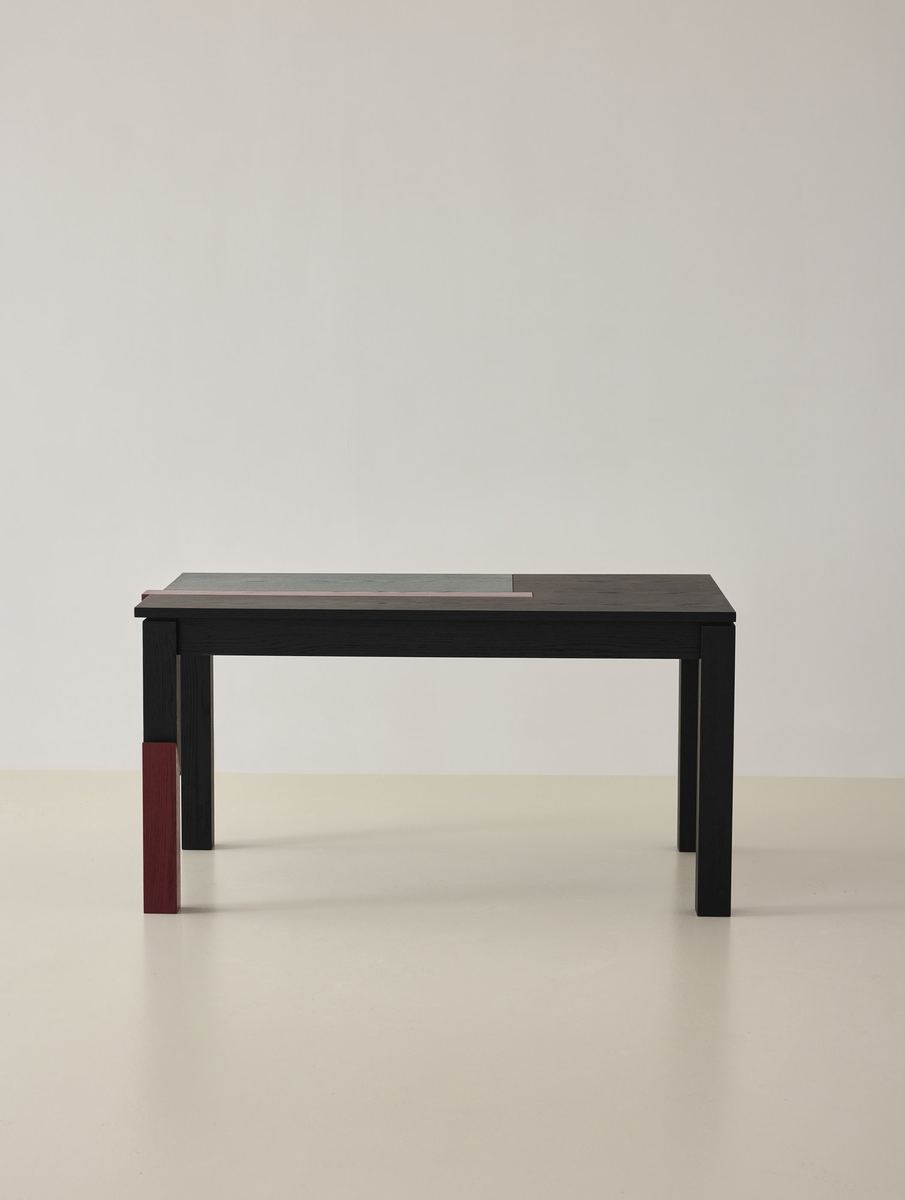 Block Table, front view